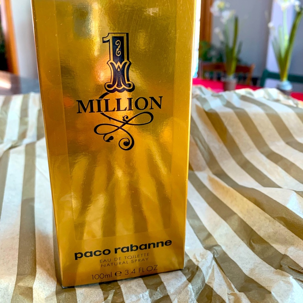 Brand new never opened Paco Rabanne 1 Million men’s Eau De Toilette.